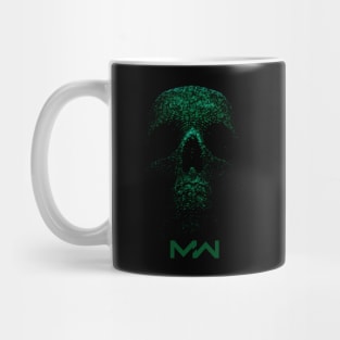 MW Green Skull Mug